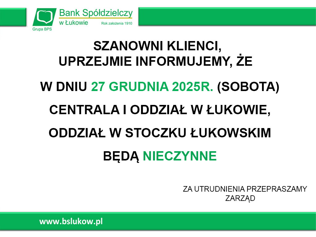 INFORMACJA 27 12 2025